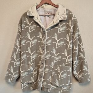 Vintage County Clothing Co. Women's Fleece Beige Jacket XL